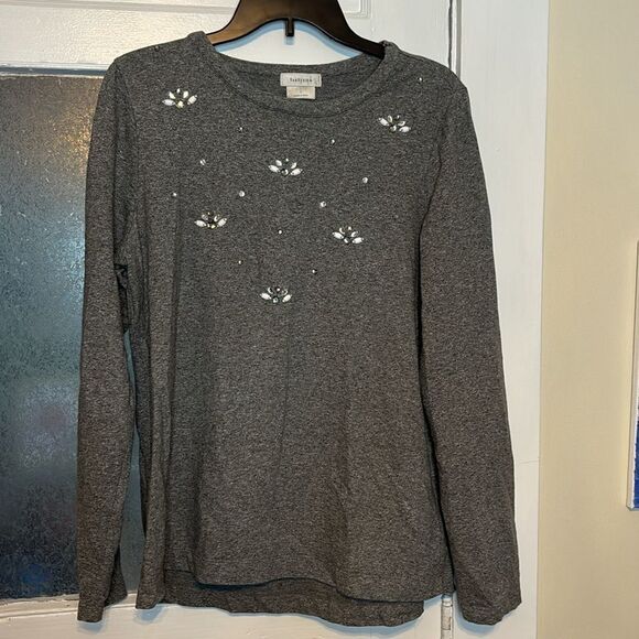 Bundle of 3 Assorted Women’s Longsleeve Tops blouse sweatshirt size large - Picture 6 of 7